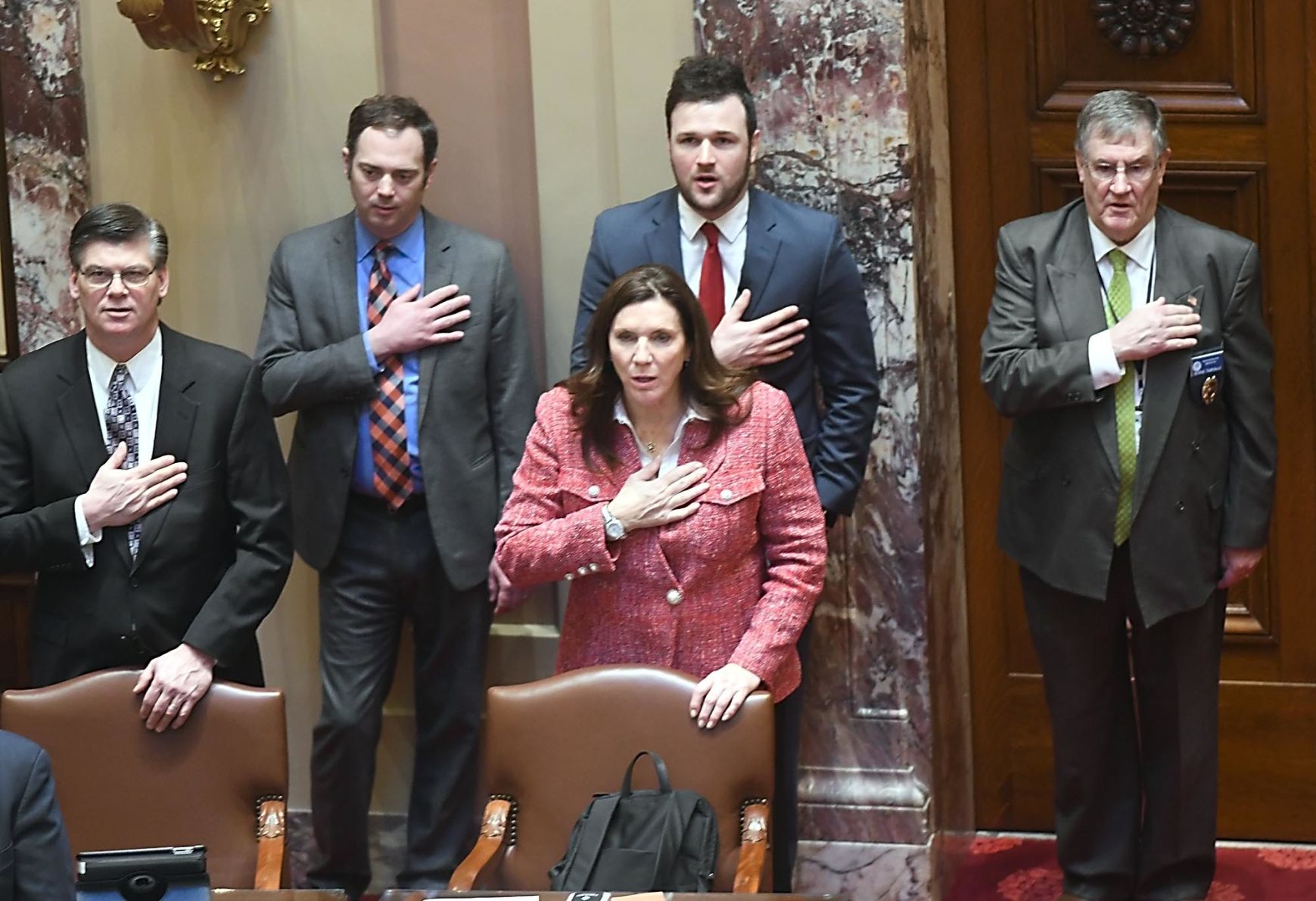 Sen. Julie Rosen says the Pledge